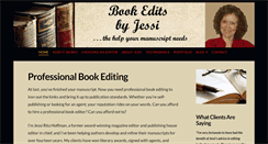 Desktop Screenshot of bookeditor-jessihoffman.com